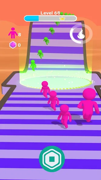 Robux Loto Run [MOD: много робуксов и бонусных уровней] Screenshot 2