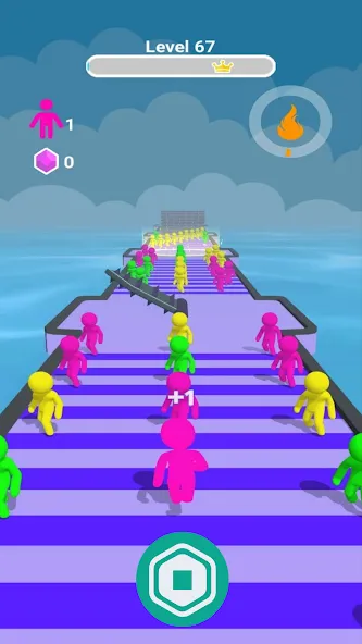 Robux Loto Run [MOD: много робуксов и бонусных уровней] Screenshot 4
