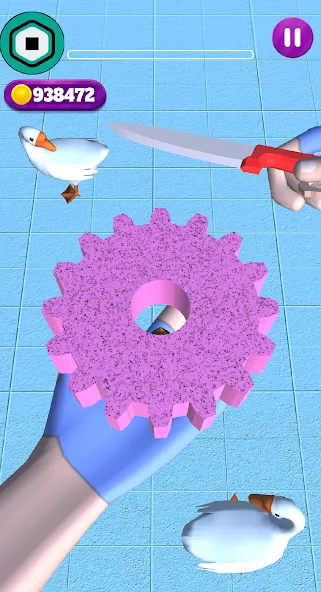 Robux Slice Soap [MOD: без рекламы и все ножи открыты] Screenshot 3