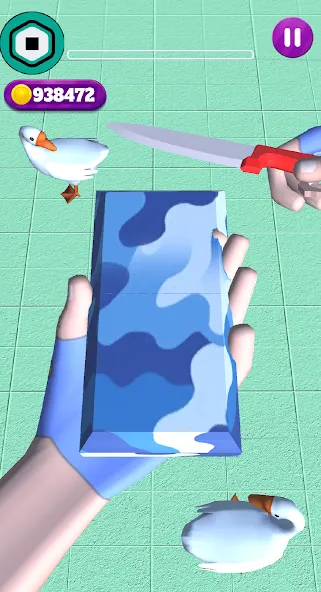 Robux Slice Soap [MOD: без рекламы и все ножи открыты] Screenshot 4