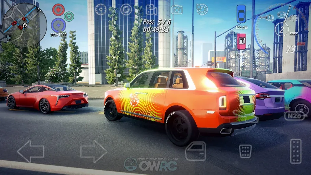 OWRC: Open World Racing Cars [MOD: безлимитные деньги и топливо] Screenshot 4