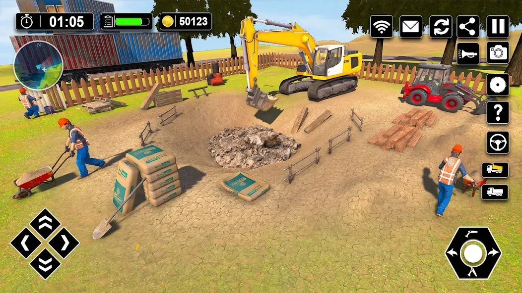 Wood House Construction Game [MOD: все материалы и ресурсы доступны] Screenshot 5