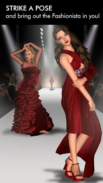 Fashion Empire - Dressup Sim [MOD: безлимитные деньги и все наряды] Screenshot 2