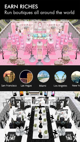 Fashion Empire - Dressup Sim [MOD: безлимитные деньги и все наряды] Screenshot 5