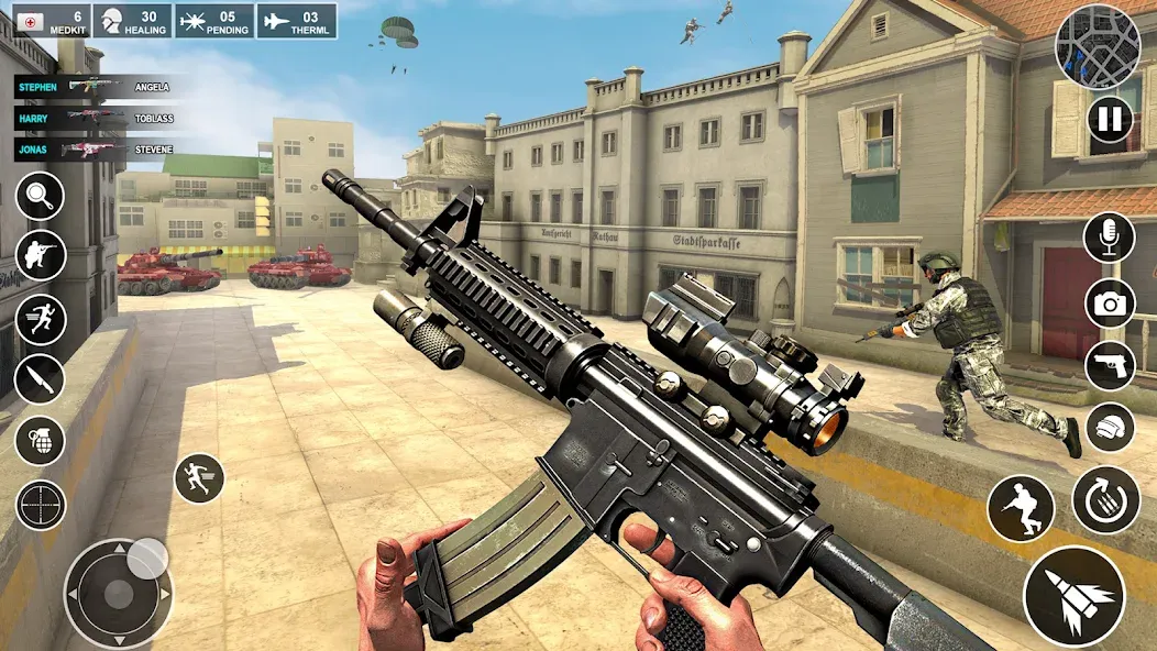 Anti Terrorist Shooting Game [MOD: безлимитные патроны и здоровье] Screenshot 1