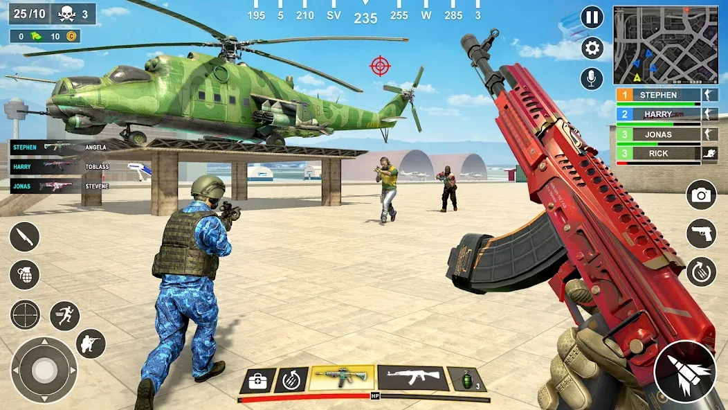 Anti Terrorist Shooting Game [MOD: безлимитные патроны и здоровье] Screenshot 2