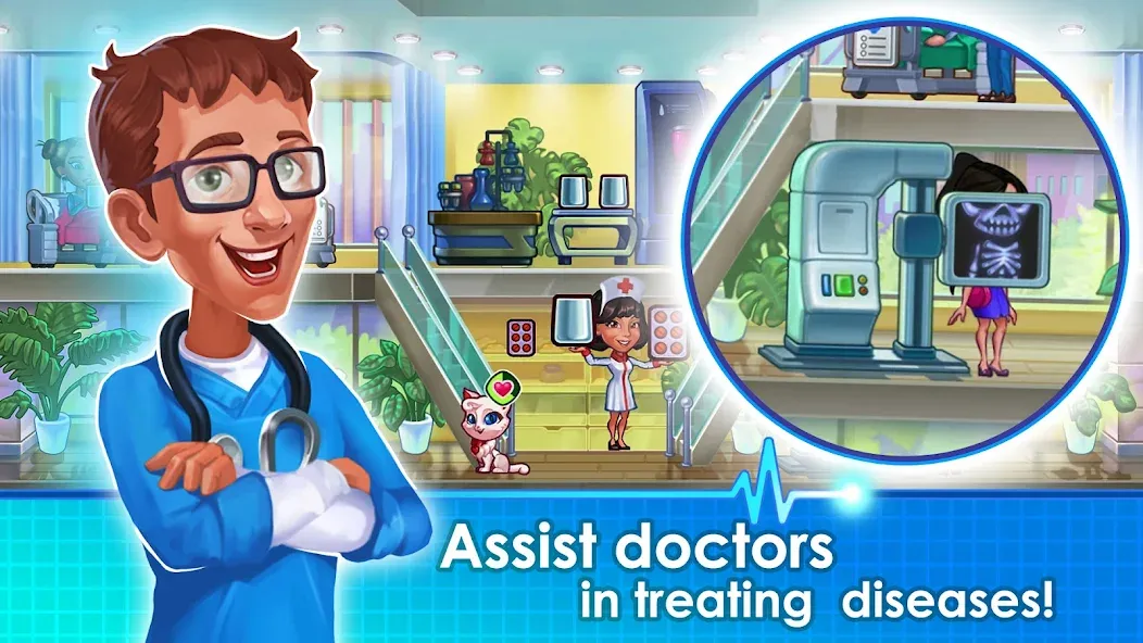 Doctor Dash ASMR Hospital [MOD: безлимитные деньги и все уровни] Screenshot 4