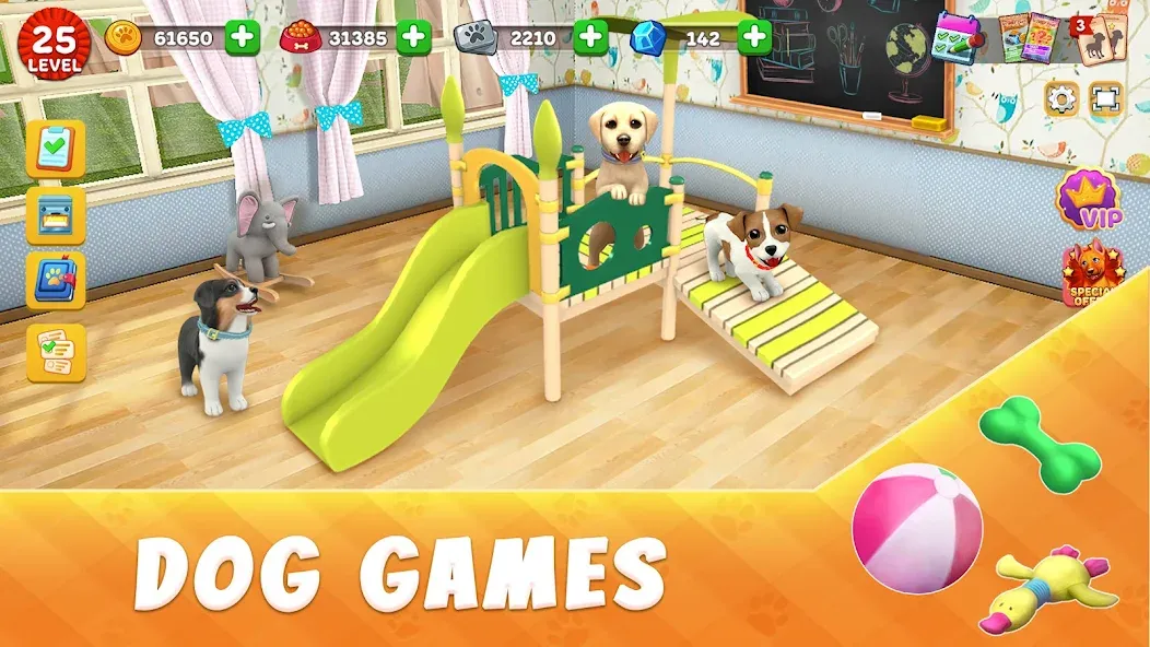Dog Town: Puppy Pet Shop Games [MOD: безлимитные деньги и питомцы] Screenshot 1