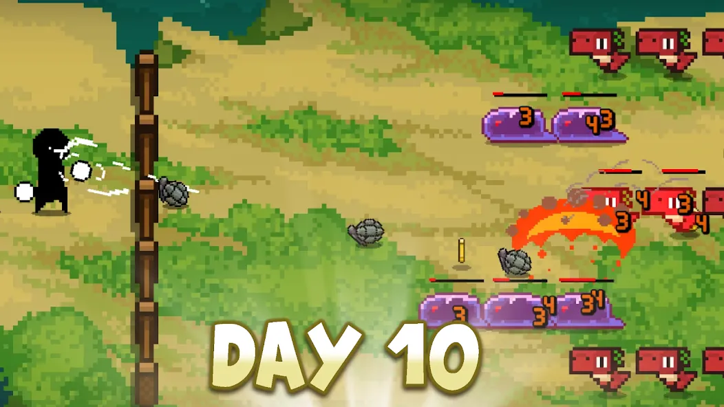 Days Bygone - Castle Defender [MOD: безлимитные ресурсы и усиленная защита замка] Screenshot 2