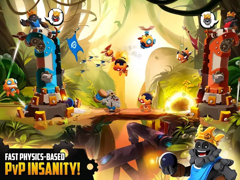 Badland Brawl [MOD: безлимитные ресурсы и открытые персонажи] Screenshot 1