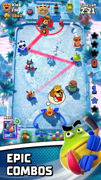 Rumble Hockey [MOD: безлимитные деньги и все карты открыты] Screenshot 3