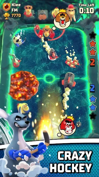 Rumble Hockey [MOD: безлимитные деньги и все карты открыты] Screenshot 4