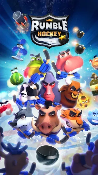 Rumble Hockey [MOD: безлимитные деньги и все карты открыты] Screenshot 5