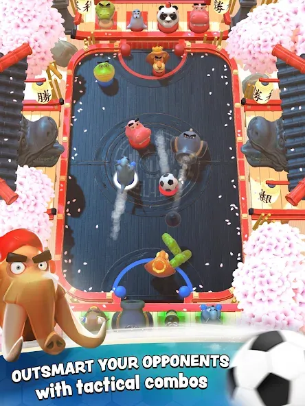 Rumble Stars Football [MOD: безлимитные монеты и усиленные игроки] Screenshot 3