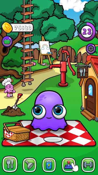 Moy 7 - Virtual Pet Game [MOD: много монет и все питомцы] Screenshot 1