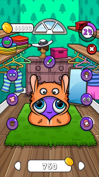 Moy 7 - Virtual Pet Game [MOD: много монет и все питомцы] Screenshot 4