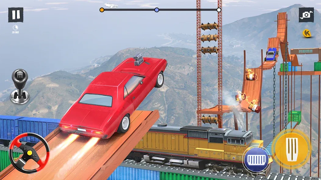 Car Stunt Games 3D Car Games [MOD: безлимитные деньги и открыты все машины] Screenshot 1