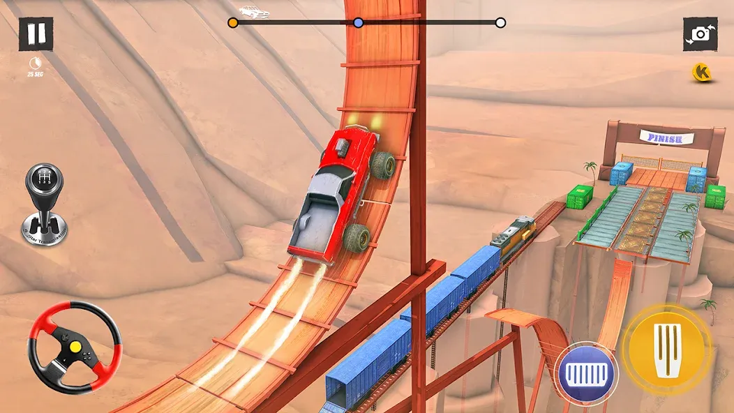 Car Stunt Games 3D Car Games [MOD: безлимитные деньги и открыты все машины] Screenshot 5