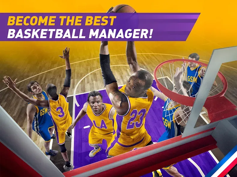 Basketball Fantasy Manager NBA [MOD: безлимитные деньги и игроки] Screenshot 2