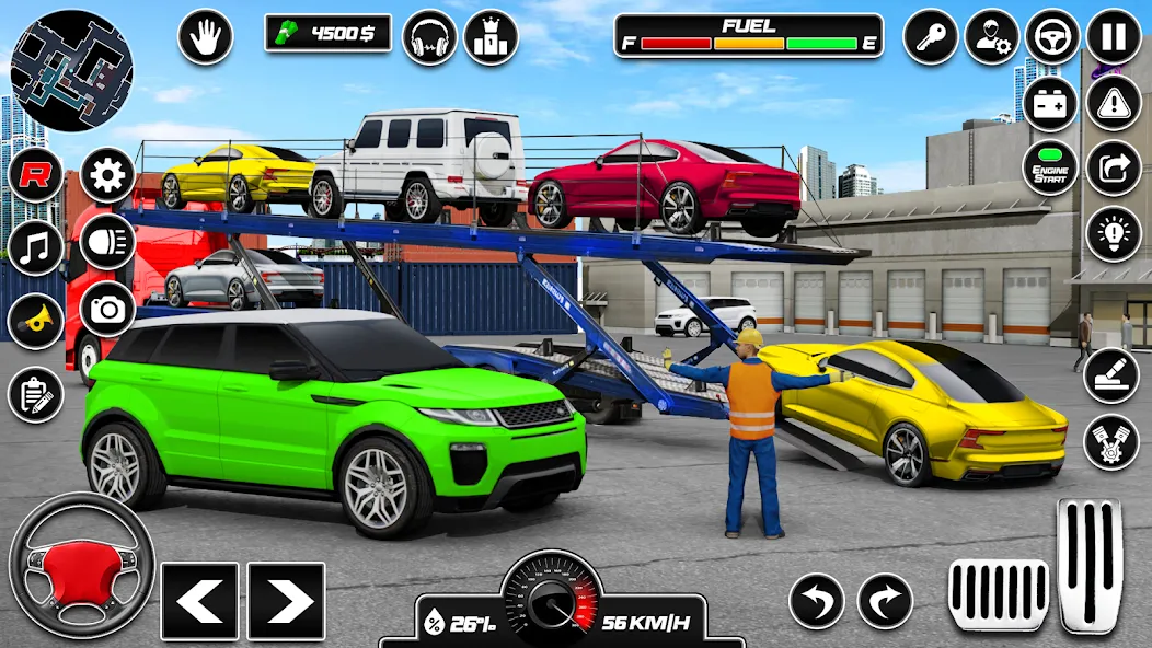 Car Transporter 3d:Truck Games [MOD: безлимитные деньги и топливо] Screenshot 3