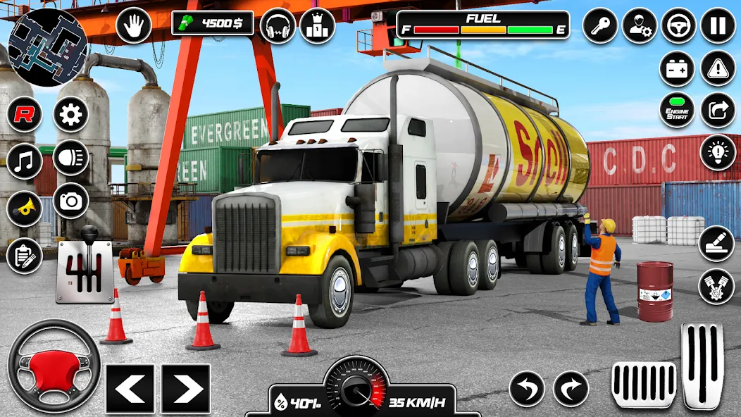 Car Transporter 3d:Truck Games [MOD: безлимитные деньги и топливо] Screenshot 5