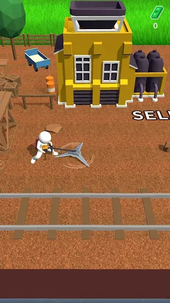 Stone Grass: Mowing Simulator [MOD: безлимитные деньги и улучшения] Screenshot 5