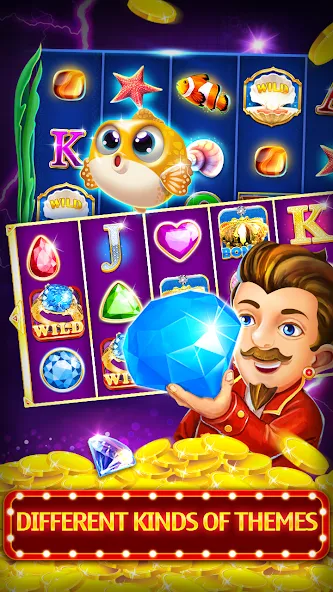 Slots [MOD: безлимитные монеты и джекпоты] Screenshot 4