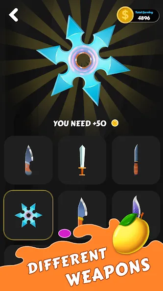 Fruit Cut Master - Crazy Slash [MOD: без рекламы и открыты все ножи] Screenshot 2