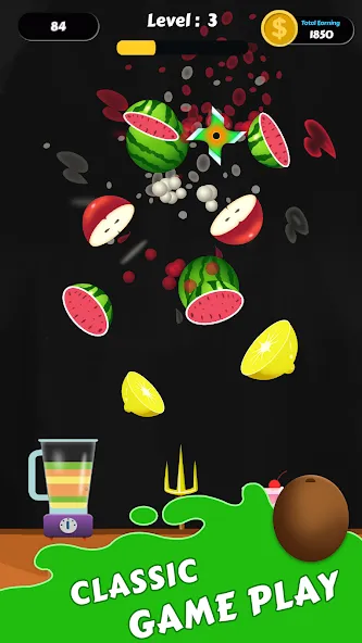 Fruit Cut Master - Crazy Slash [MOD: без рекламы и открыты все ножи] Screenshot 5