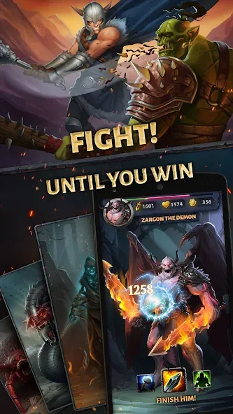 Age of Revenge: Turn Based RPG [MOD: безлимитные деньги и ресурсы] Screenshot 2