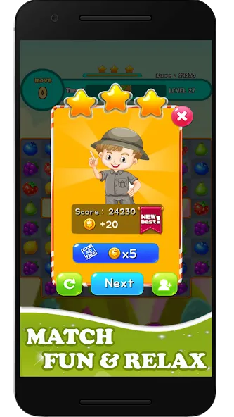 Fruits Mania 2024 [MOD: безлимитные монеты и жизни] Screenshot 1