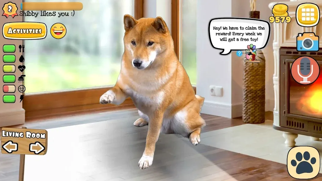 Adopt a pet : Corgi Games [MOD: безлимитные монеты и питомцы] Screenshot 2