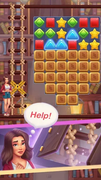 Candy Blast - Jigsaw Puzzle [MOD: безлимитные монеты и подсказки] Screenshot 1