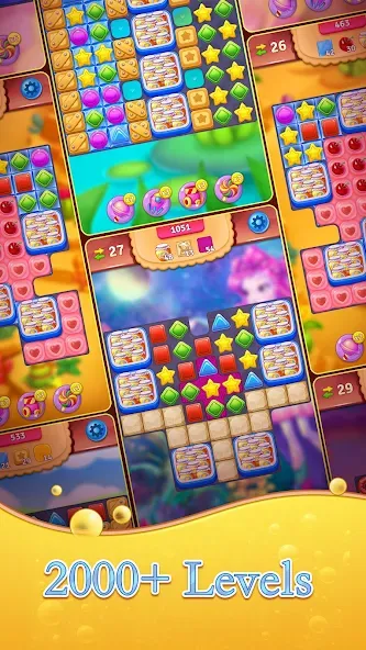 Candy Blast - Jigsaw Puzzle [MOD: безлимитные монеты и подсказки] Screenshot 2