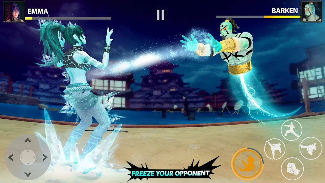 Ninja Clash: Karate Fighters [MOD: безлимитные деньги и энергия] Screenshot 3