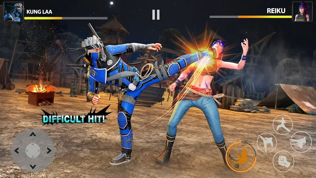 Ninja Clash: Karate Fighters [MOD: безлимитные деньги и энергия] Screenshot 5