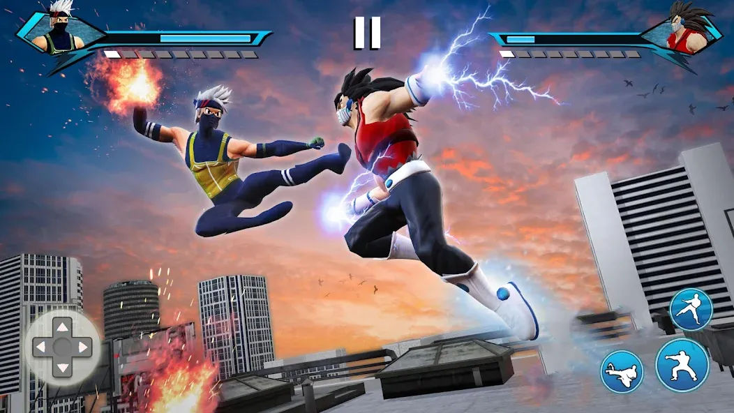Karate King Kung Fu Fight Game [MOD: безлимитные деньги и все бойцы открыты] Screenshot 1