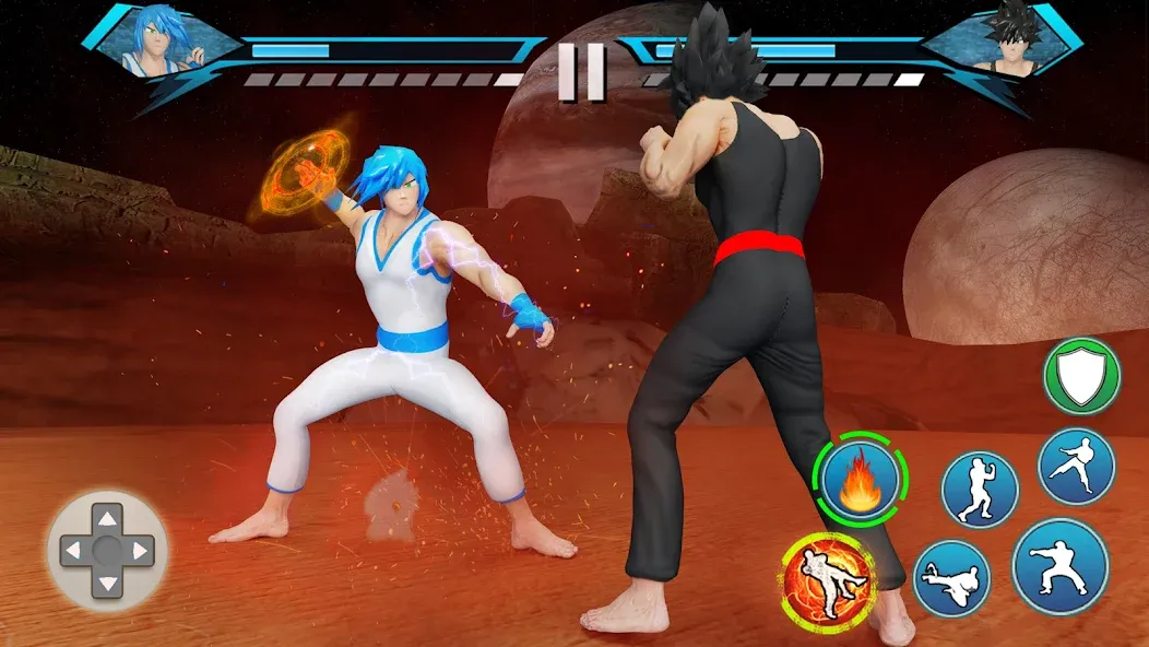 Karate King Kung Fu Fight Game [MOD: безлимитные деньги и все бойцы открыты] Screenshot 2