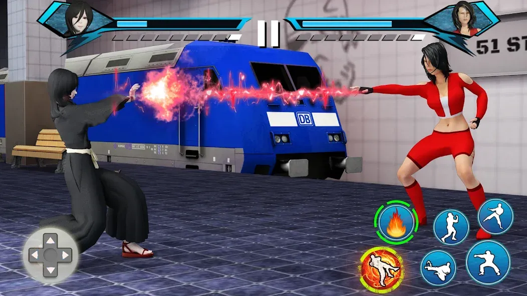 Karate King Kung Fu Fight Game [MOD: безлимитные деньги и все бойцы открыты] Screenshot 3
