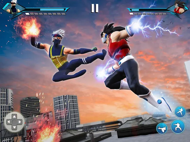 Karate King Kung Fu Fight Game [MOD: безлимитные деньги и все бойцы открыты] Screenshot 5