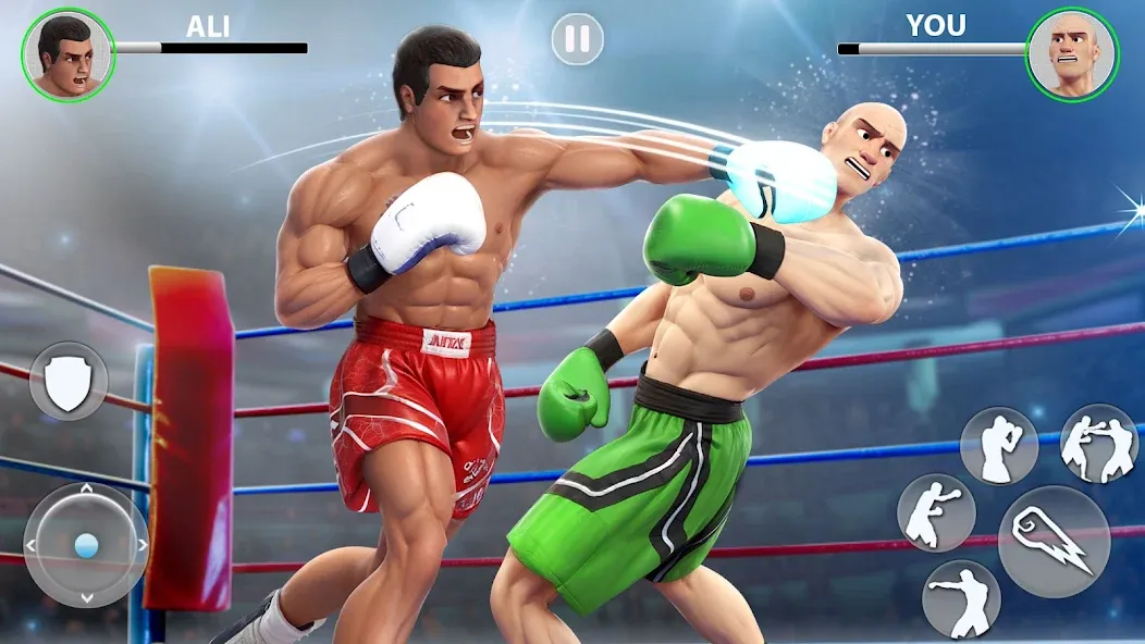 Kick Boxing Games: Fight Game [MOD: безлимитные деньги и энергия] Screenshot 2