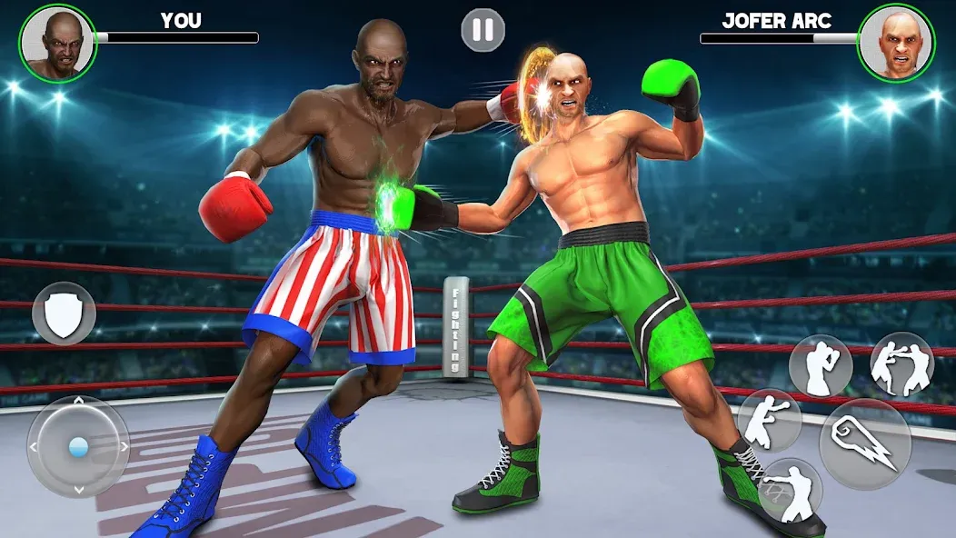 Kick Boxing Games: Fight Game [MOD: безлимитные деньги и энергия] Screenshot 4