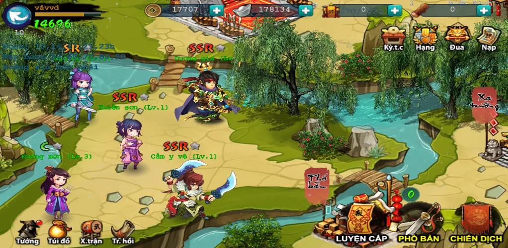 Đấu Trường Võ Lâm (Offline] [MOD: безлимитные деньги и энергия] Screenshot 5
