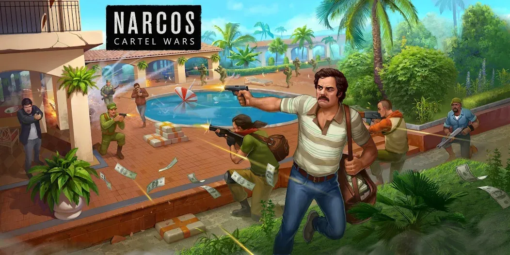 Narcos: Cartel Wars &amp; Strategy [MOD: безлимитные деньги и ресурсы] Screenshot 1