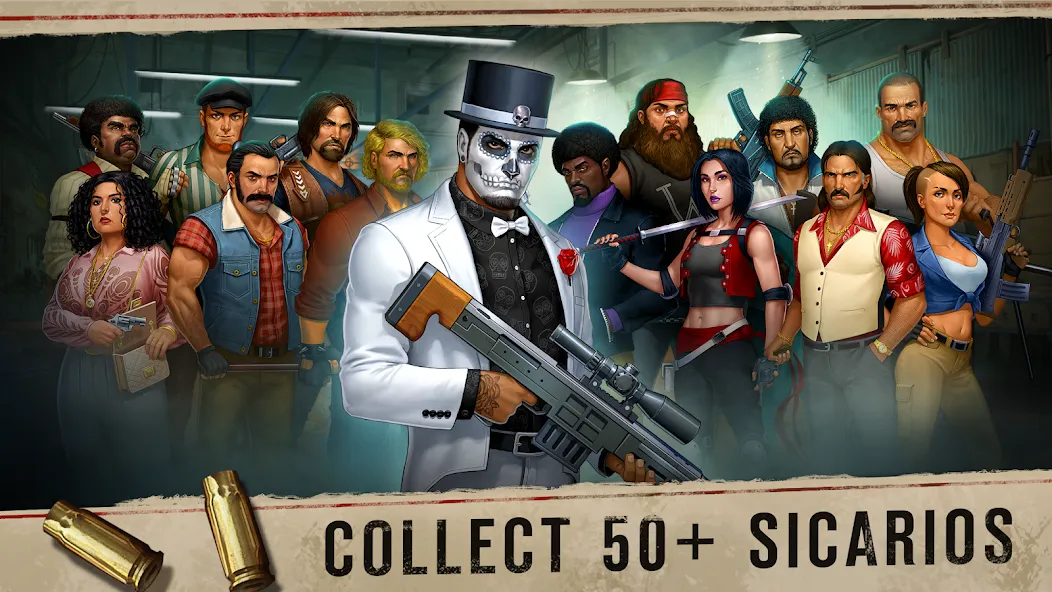 Narcos: Cartel Wars &amp; Strategy [MOD: безлимитные деньги и ресурсы] Screenshot 3