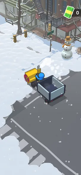 Snow shovelers - simulation [MOD: много денег и все открыто] Screenshot 1