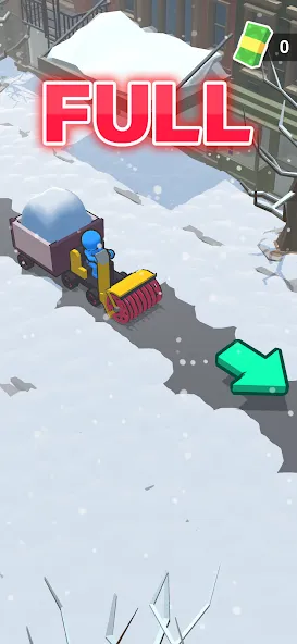 Snow shovelers - simulation [MOD: много денег и все открыто] Screenshot 2