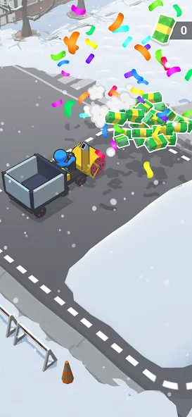 Snow shovelers - simulation [MOD: много денег и все открыто] Screenshot 3