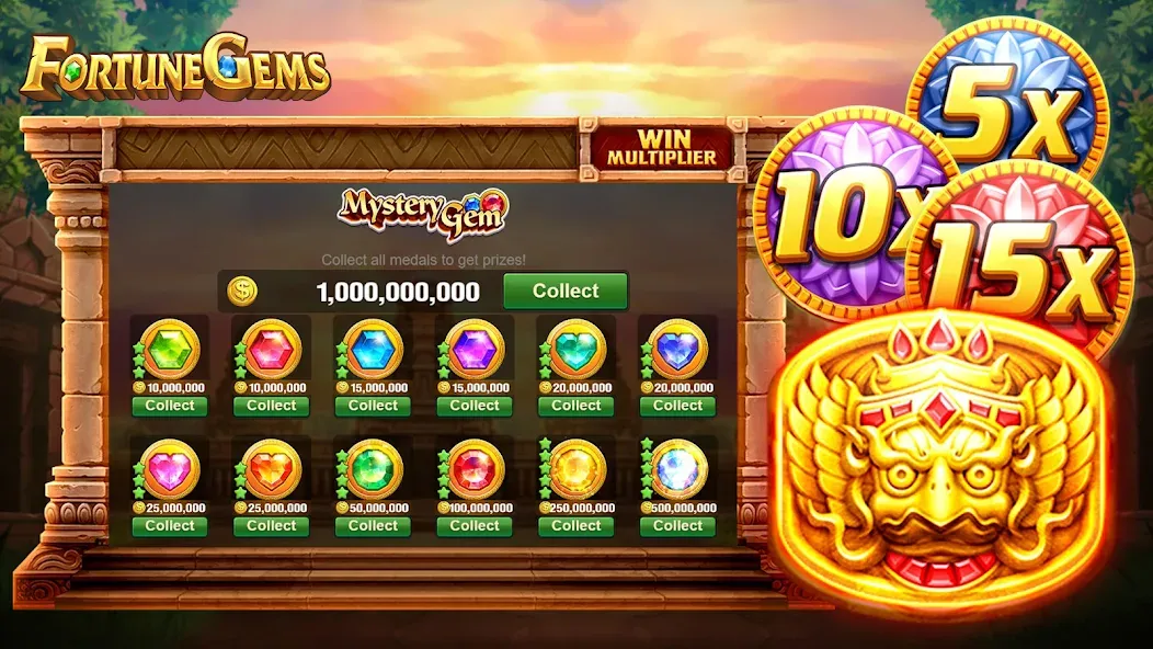 Slot Fortune Gems-TaDa Games [MOD: безлимитные монеты и бонусы] Screenshot 5