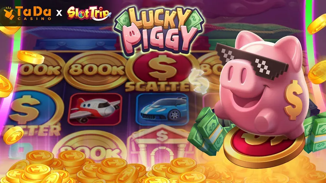 SlotTrip Casino - TaDa Slots [MOD: безлимитные монеты и бонусы] Screenshot 4